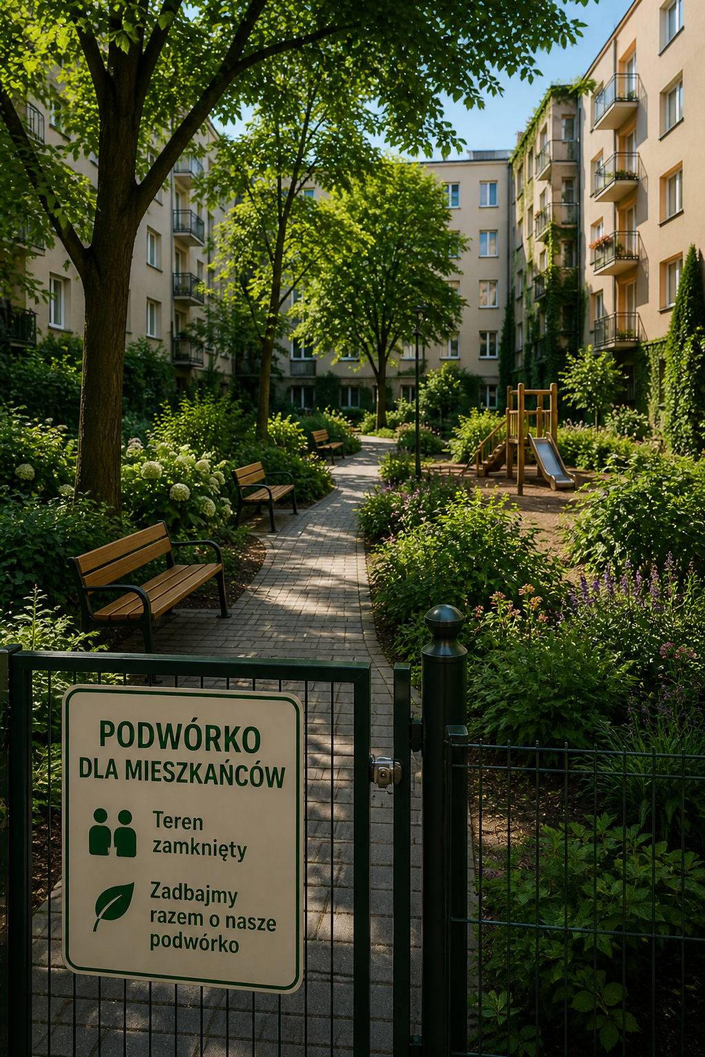 Estetyka podwórek